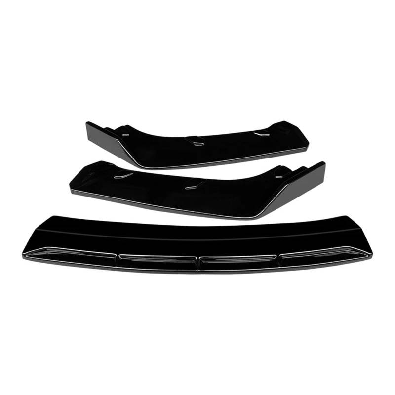Auto Spoilerlippe Für S5 2017 2018 2019 Auto Zubehör Frontschürze Lip Body Kit Kinn Spoiler Diffusor Schutz Carbon Look ABS Auto-Frontspoiler(Gloss Black) von KUVIEZ