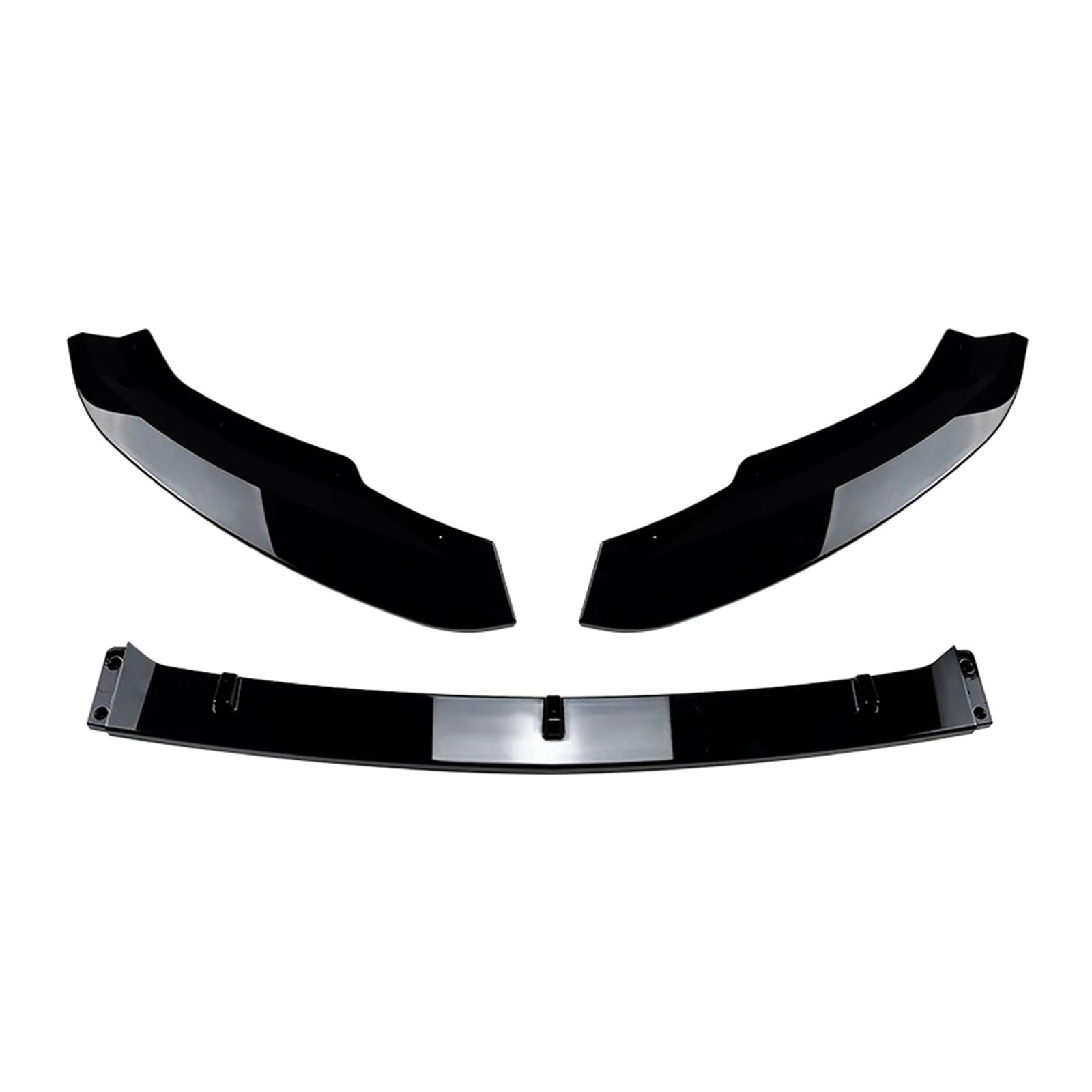 Auto Spoilerlippe Für Skoda Für Superb B8 2016 2017 2018 Auto Vorderen Stoßfänger Lip Spoiler Untere Klinge Splitter Auto-Frontspoiler(Gloss Black) von KUVIEZ