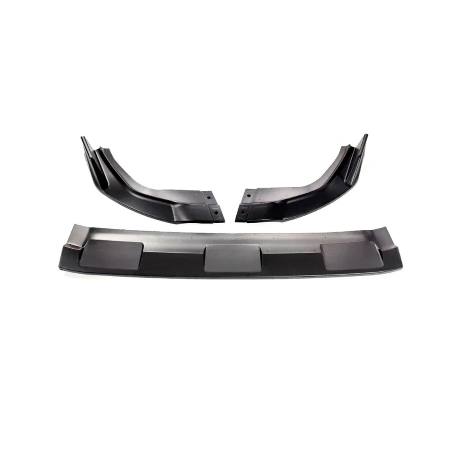 Auto Spoilerlippe Für Toyota Für RAV4 2019 2020 2021 2022 Frontschürze Lippe Kinn Tuning Zubehör Splitter Körper Kit Spoiler Deflektor Auto-Frontspoiler(Gloss Black) von KUVIEZ
