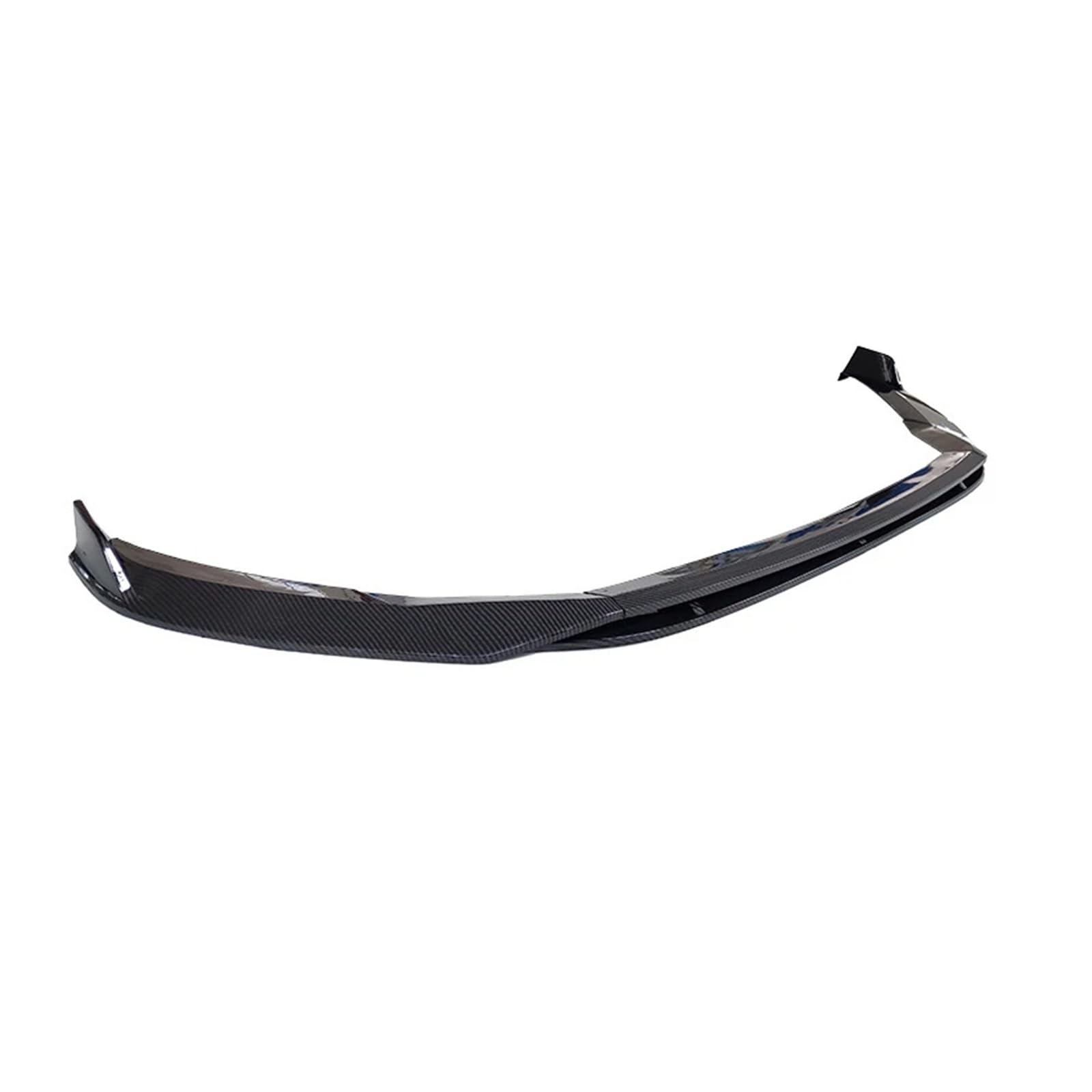 Auto Spoilerlippe Für VW Für Arteon CC 2019 2020 2021 Frontschürze Spoiler Schutz Platte Lip Body Kit Dekorative Streifen Kinn Schaufel Auto-Frontspoiler(Carbon Look) von KUVIEZ