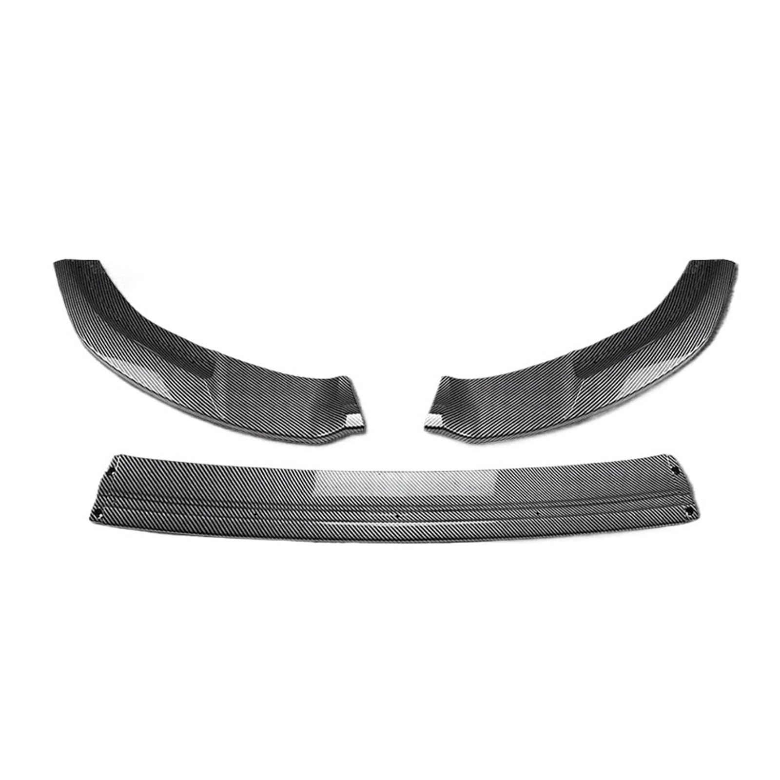 Auto Spoilerlippe Für VW Für Golf 7 MK7.5 Für GTI R Für Linie 2012 13 14 15 16 17 2018 2019 Stil Frontschürze Lip Spoiler Splitter Schutz Abdeckung Auto Body Kits Auto-Frontspoiler(Carbon Look) von KUVIEZ