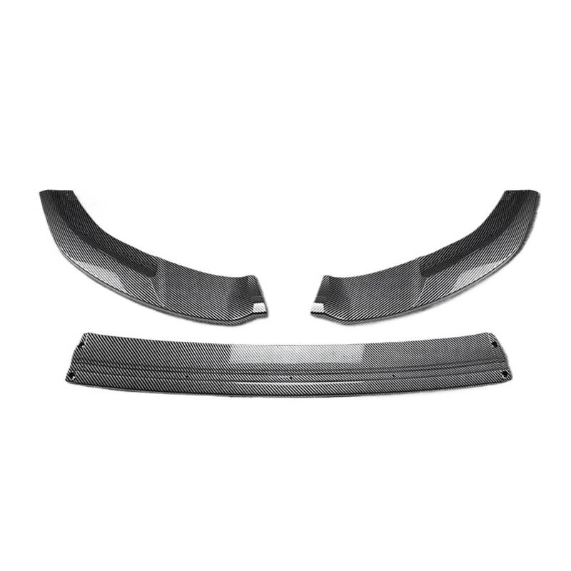 Auto Spoilerlippe Für VW Für Golf 7 MK7.5 Für GTI R Für Linie 2012 13 14 15 16 17 2018 2019 Stil Frontschürze Lip Spoiler Splitter Schutz Abdeckung Auto Body Kits Auto-Frontspoiler(Carbon Look) von KUVIEZ