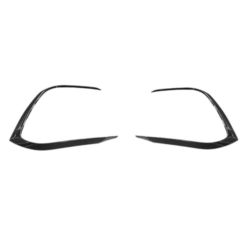 Auto Spoilerlippe Für VW Für Golf 8 MK8 Für PRO 2020 2021 2022 Frontschürze Nebel Licht Unteren Kühlergrill Spoiler Modifikation Auto Zubehör Auto-Frontspoiler(Carbon Look) von KUVIEZ