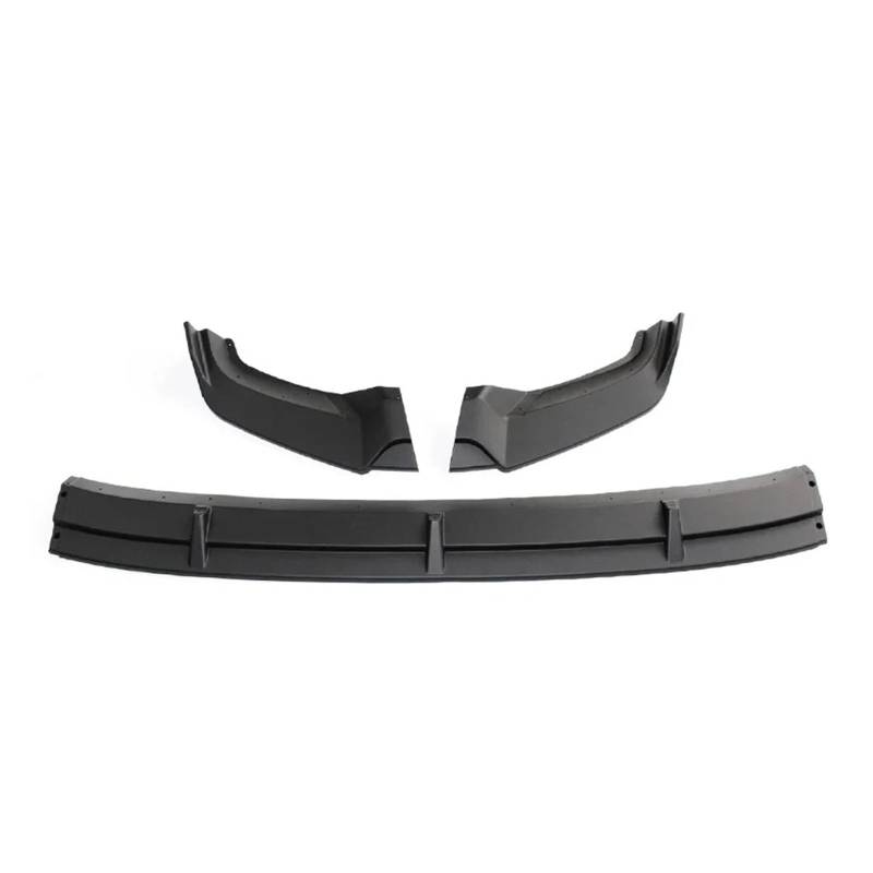 Auto Spoilerlippe Für VW Für Tiguan L 2017 2018 2019 2020 Auto Vorderen Stoßfänger Lip Body Kit Spoiler Splitter Stoßstange Autos Kinn Lip Splitter Schutz Protector Auto-Frontspoiler(Matt-schwarz) von KUVIEZ