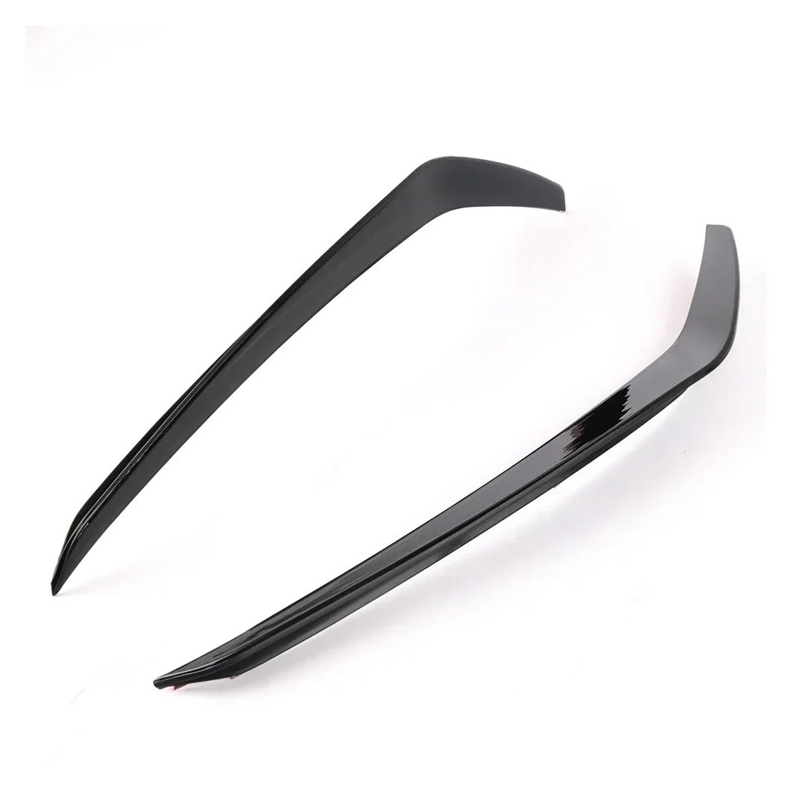 Auto Spoilerlippe Splitter Spoiler Für VW Für Golf 7 MK7 Für GTI Für GTD 2012–2017 Frontstoßstange Seitliche Lüftungsschlitze Ansaugrahmen Grill Canard-Lippe Auto-Frontspoiler(Gloss Black B) von KUVIEZ