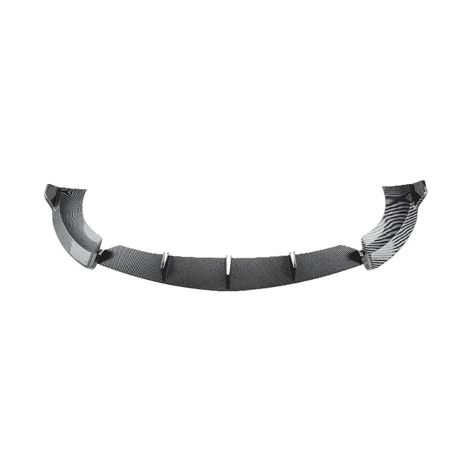 Auto Spoilerlippe Stoßstangenschutz Frontspoiler Stoßstangenlippe Untere Klinge Splitter Für Benz E-Klasse W213 E260 E300 E43 Für AMG 2016 2017 2018 2019 2020 Auto-Frontspoiler(Carbon Look) von KUVIEZ
