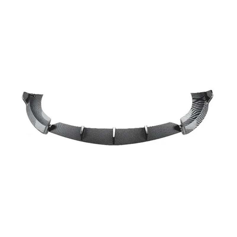 Auto Spoilerlippe Stoßstangenschutz Frontspoiler Stoßstangenlippe Untere Klinge Splitter Für Benz E-Klasse W213 E260 E300 E43 Für AMG 2016 2017 2018 2019 2020 Auto-Frontspoiler(Carbon Look) von KUVIEZ