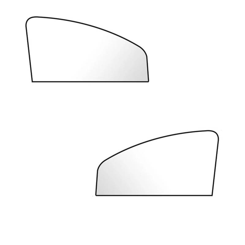 Sonnenblende Auto Seitenfenster Sonnenschutz Magnetische UV Schutz Vorhänge Sonnenschutz Abdeckung Doppelseitige Auto Fenster Schutz Abdeckung Zubehör Autofenster Sonnenschutz(Front Row 1 Pair) von KUVIEZ