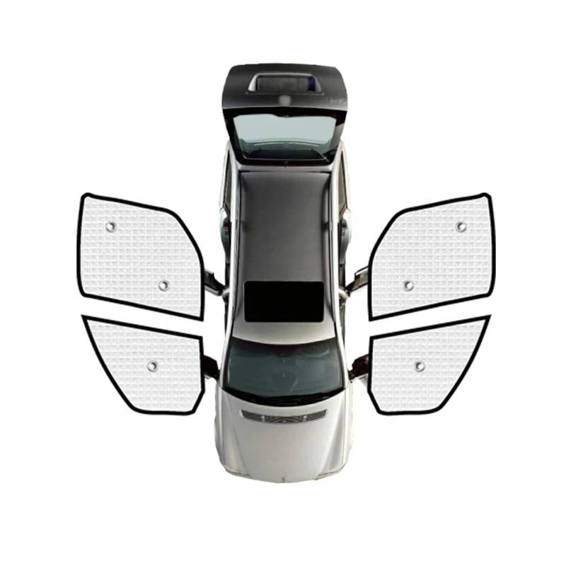 Sonnenblende Auto-Sonnenschutz Für Fenster UV-Schutz Aufkleber Sonnenschutz Für Ford Für Transit Für Tourneo Für Custom 2012–2021 2013 2017 2020 Autofenster Sonnenschutz(Front Windows 4pcs) von KUVIEZ
