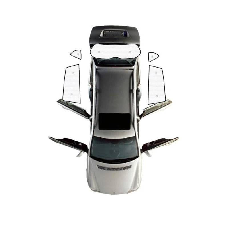 Sonnenblende Auto-Sonnenschutz Für Ford Für Focus 4 MK4 IV C519 SA ST 2019 2020 2021 2022 2023 2024 Sonnenschutz Die Windschutzscheibe Seitenfenster Sichtschutz Autofenster Sonnenschutz(Rear sunshades von KUVIEZ