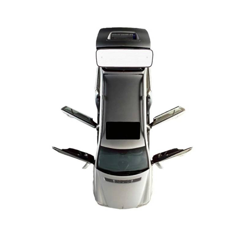 Sonnenblende Auto-Sonnenschutz Für Mitsubishi Für Delica D:3 Für Van 2009 10 11 12 13 2014 2015 2016 2017 2018 2019 2020 2021 2022 2023 2024 Sichtschutz Autofenster Sonnenschutz(Rear Windshield) von KUVIEZ