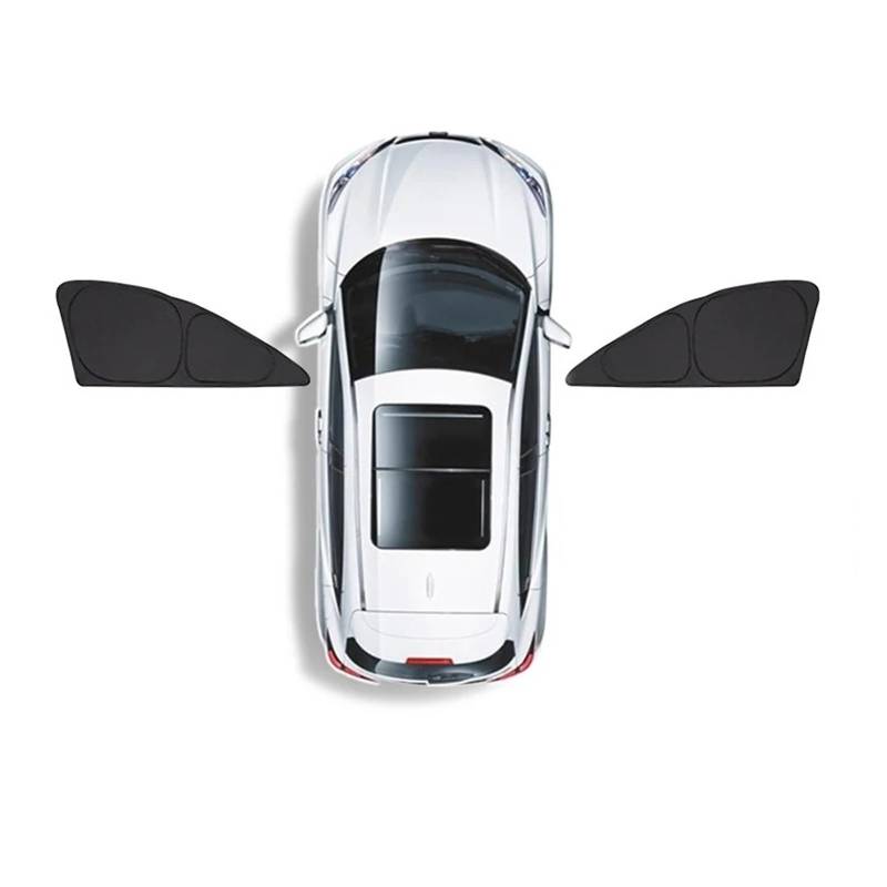 Sonnenblende Auto-Sonnenschutz Für Tesla Für Modell 3 2017-2020 2021 2022 2023 2024 Windschutzscheibe Schutz Vorderseite Fensters Sichtschutz Schattierung Kinder Autofenster Sonnenschutz(Front 2PCS) von KUVIEZ
