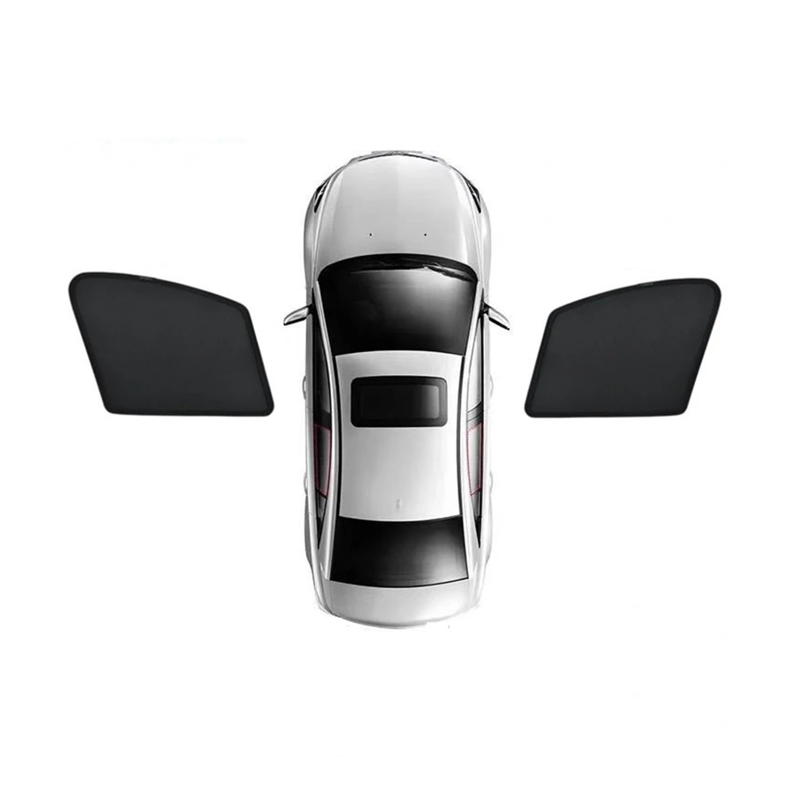 Sonnenblende Für Cayenne E3 2019 2020 2021 2022 2023 2024 2025 Magnetischer Sonnenschutz Lichtblockierende Vorhänge Privatsphäre Auto Autozubehör Autofenster Sonnenschutz(2PCS Front) von KUVIEZ
