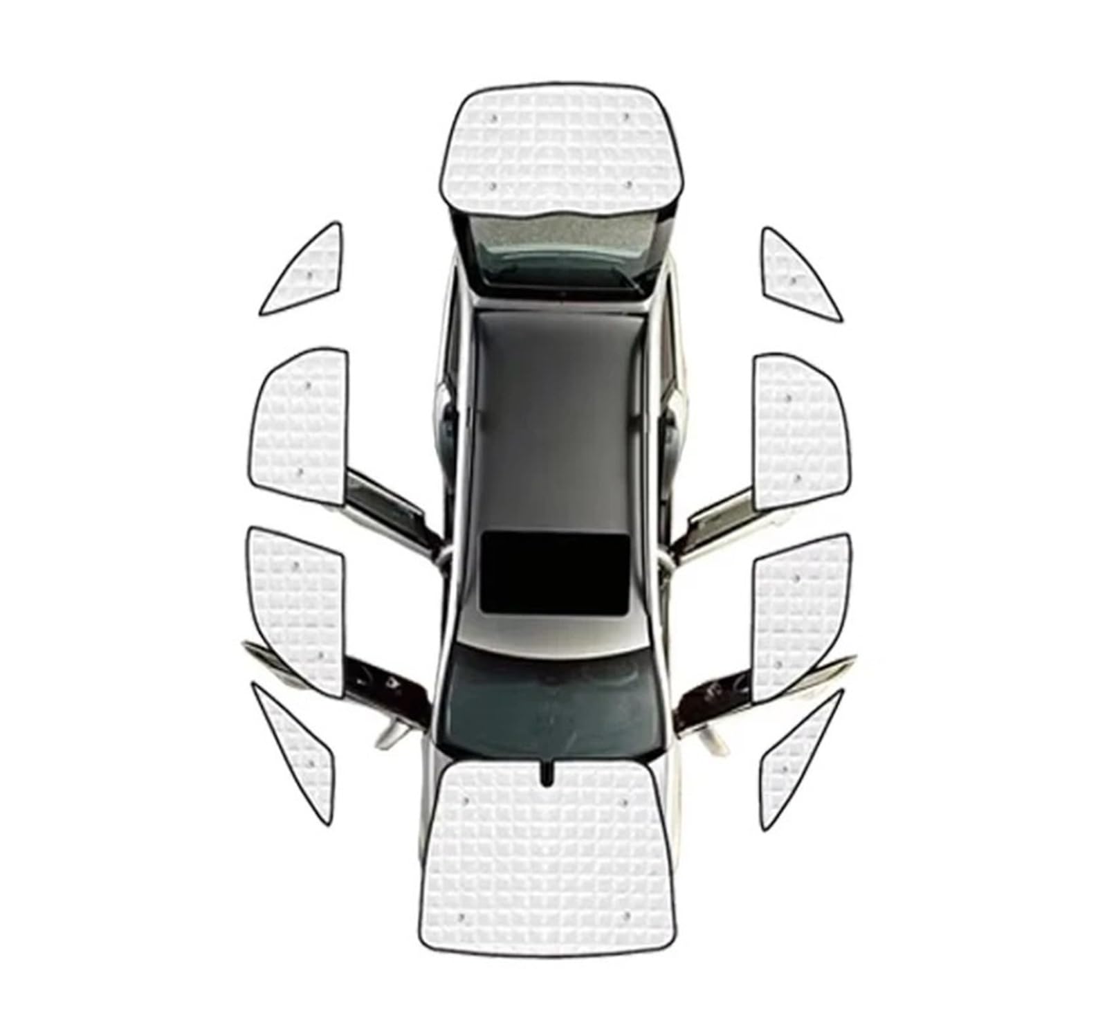 Sonnenblende Für Citroen Für Xsara Für Picasso 2004 2005 2008 2000~2010 Autovisier Sonnenschutzfenster Sonnenschutzrolloabdeckung Innenteil Autofenster Sonnenschutz(All Sunshades) von KUVIEZ