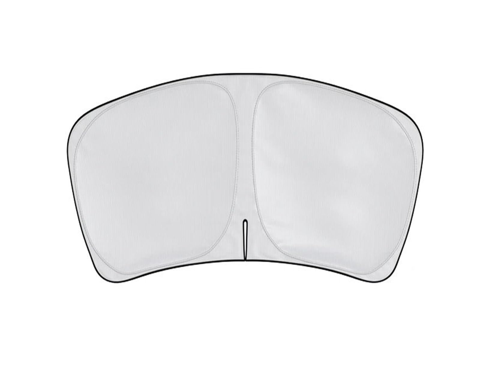 Sonnenblende Für F55 R56 F60 F57 F54 Für MINI Für Cooper Für Clubman Für Countryman Nano-Isolierter Windschutzscheiben-Sonnenschutz Frontscheibenvisier Autofenster Sonnenschutz(54) von KUVIEZ