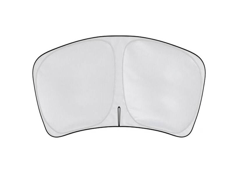 Sonnenblende Für F55 R56 F60 F57 F54 Für MINI Für Cooper Für Clubman Für Countryman Nano-Isolierter Windschutzscheiben-Sonnenschutz Frontscheibenvisier Autofenster Sonnenschutz(54) von KUVIEZ