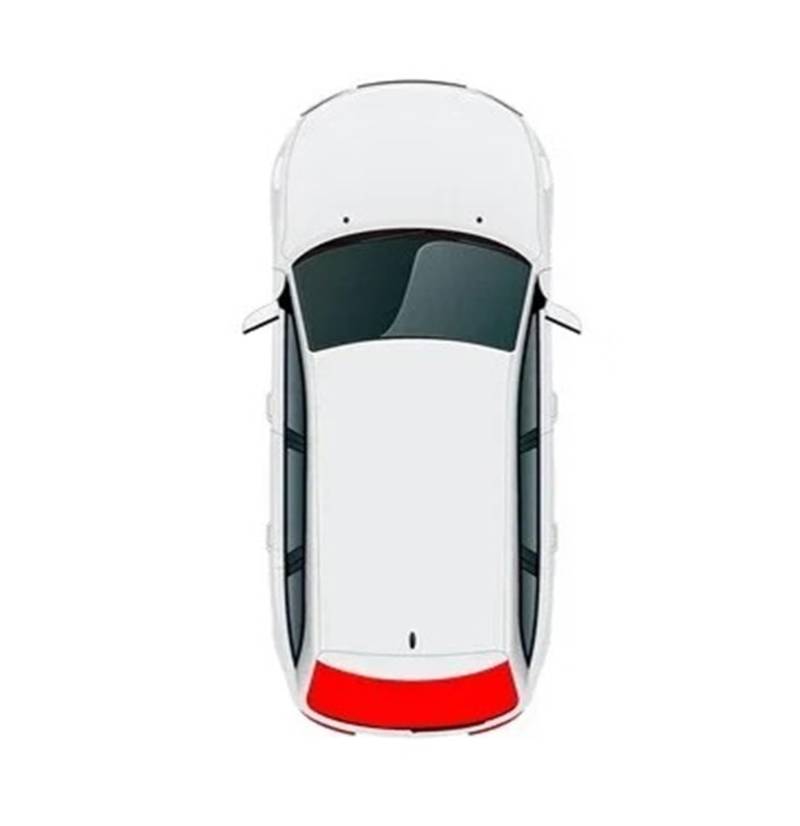 Sonnenblende Für Hyundai Für Elantra CN7 2021 2022 2023 2024 Magnetische Auto Fenster Sonnenschirm Vorhang Mesh Front Windschutzscheibe Autofenster Sonnenschutz(Back Window) von KUVIEZ