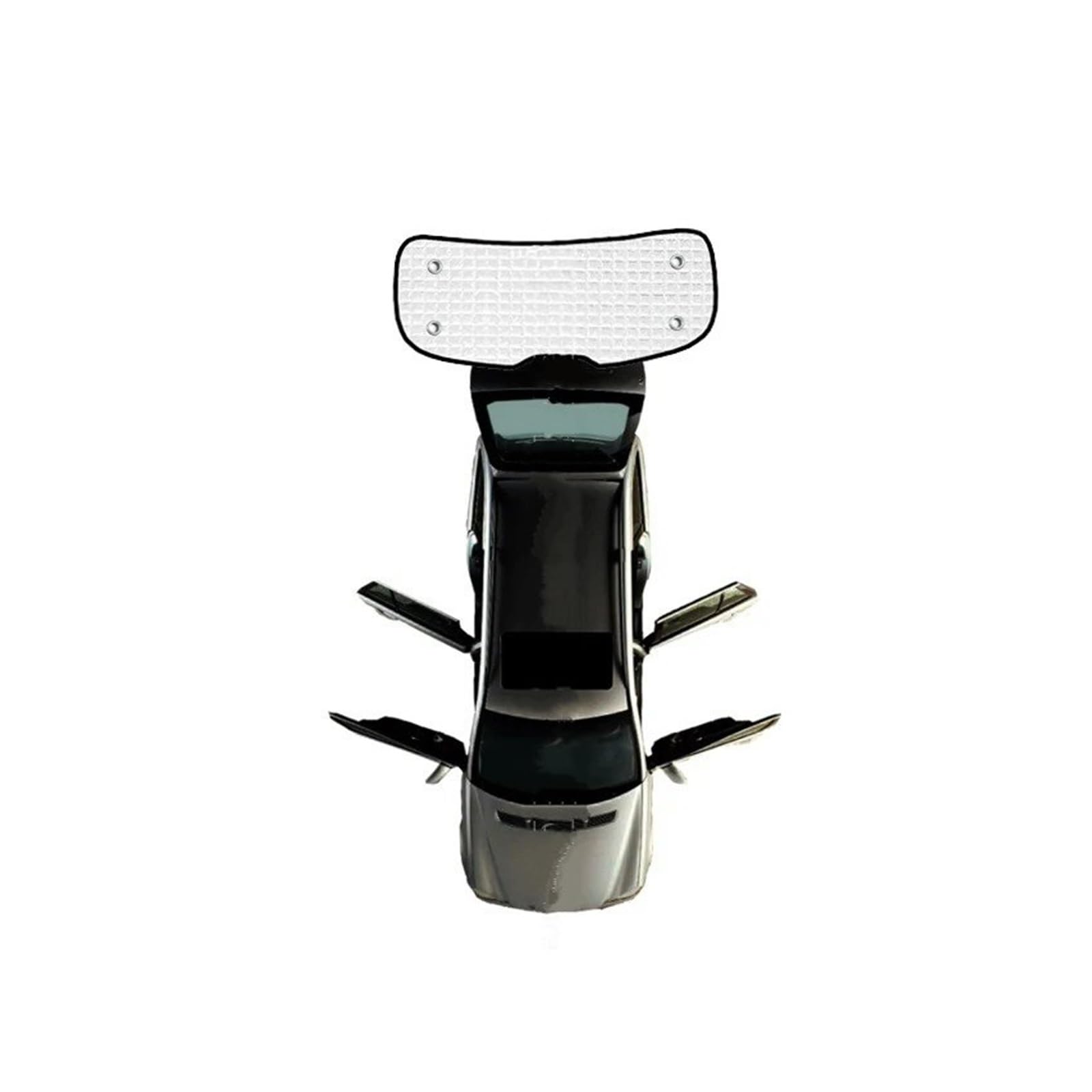 Sonnenblende Für Hyundai Für Santa Fe MK3 Für DM Für SWB 2013~2016 Anti-UV-Sonnenschutz Auto Sonnenschutzbrett Autofenstervorhänge Sonnenschutzaufkleber Autofenster Sonnenschutz(Rear Windshield) von KUVIEZ