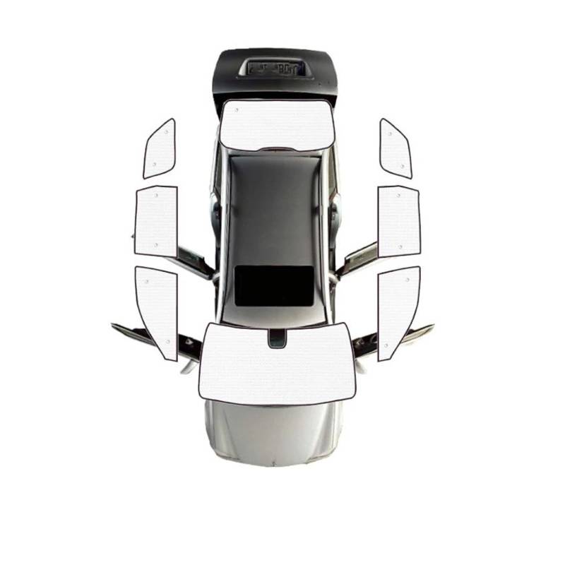 Sonnenblende Für Jeep Für Grand Für Cherokee WK2 2011 12 13 14 15 16 17 2018 2019 2020 2021 Auto Sonnenschutz Sonnenschirm Windschutzscheibe Seitenfenster Autofenster Sonnenschutz(All Sunshades) von KUVIEZ