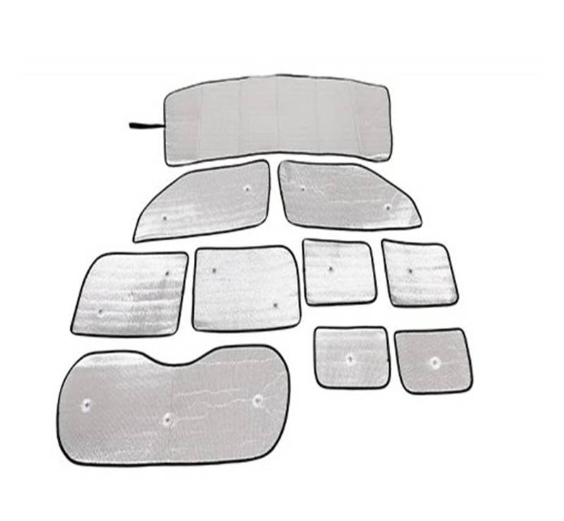 Sonnenblende Für Land Für Rover Für Defender 110 130 2004-2022 Auto-Frontscheibenabdeckung Vollfensterglas Sonnenschutz Sonnenschirm Autozubehör Autofenster Sonnenschutz(for 2020-2022) von KUVIEZ