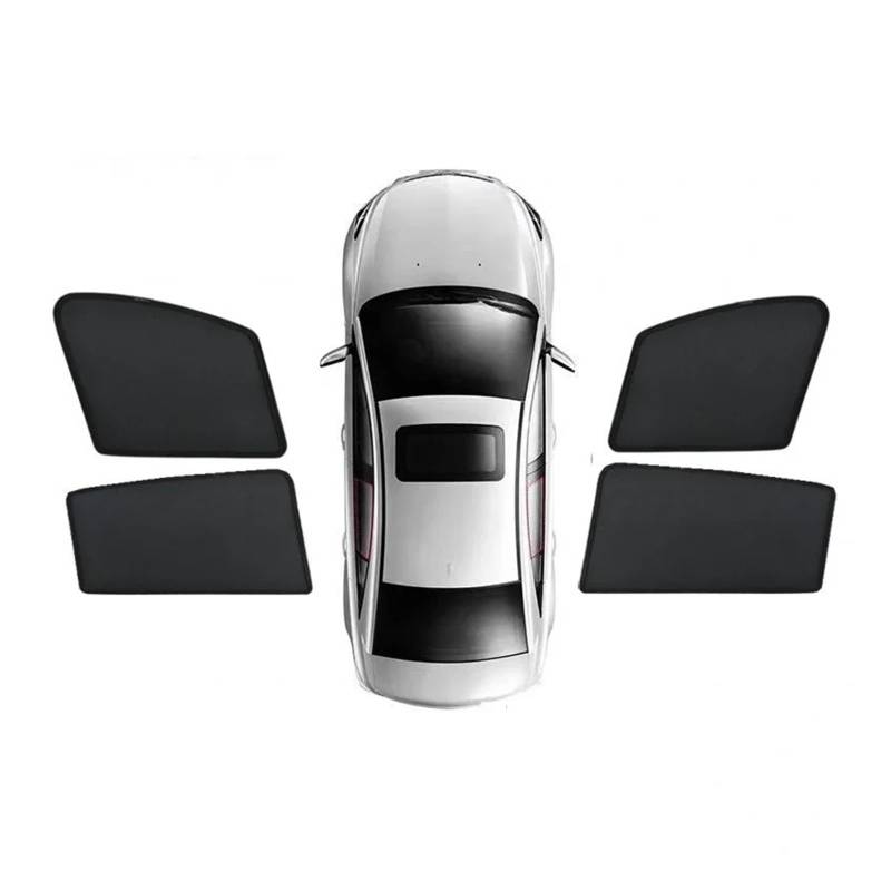 Sonnenblende Für Ora Für Good Für Cat Für Funky Für GWM 03 2020 2021 2022 2023 2024 2025 Autosonnenschutz Der Die Privatsphäre Schützt, Visiervorhang Autofenster Sonnenschutz(4PCS Front Rear) von KUVIEZ