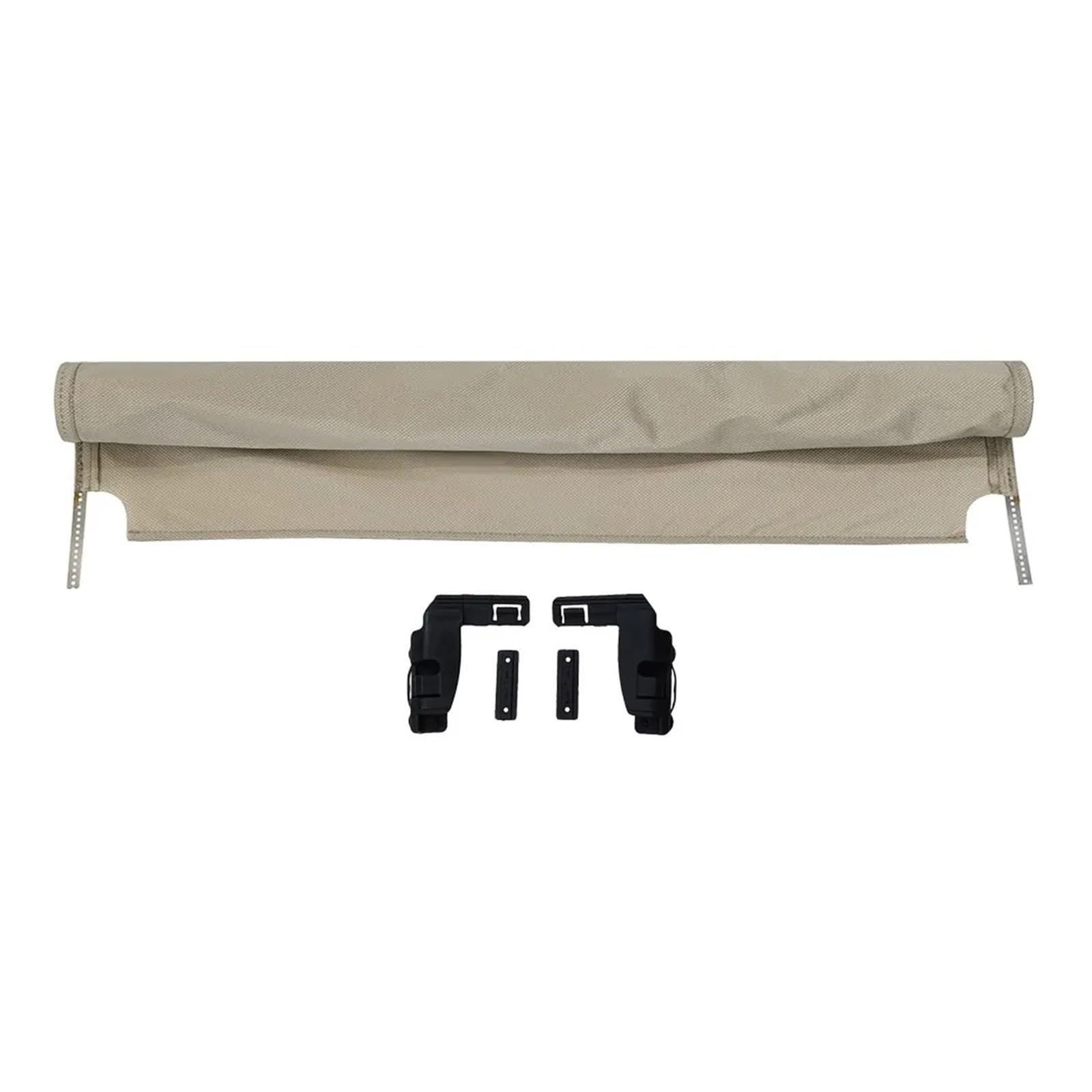 Sonnenblende Für Suzuki Für Vitara 2017 2018 2019 2020 2021 2022 2023 Auto Panorama Schiebedach Sonnenschirm Vorhang Rollo Autofenster Sonnenschutz(Beige with Clips) von KUVIEZ