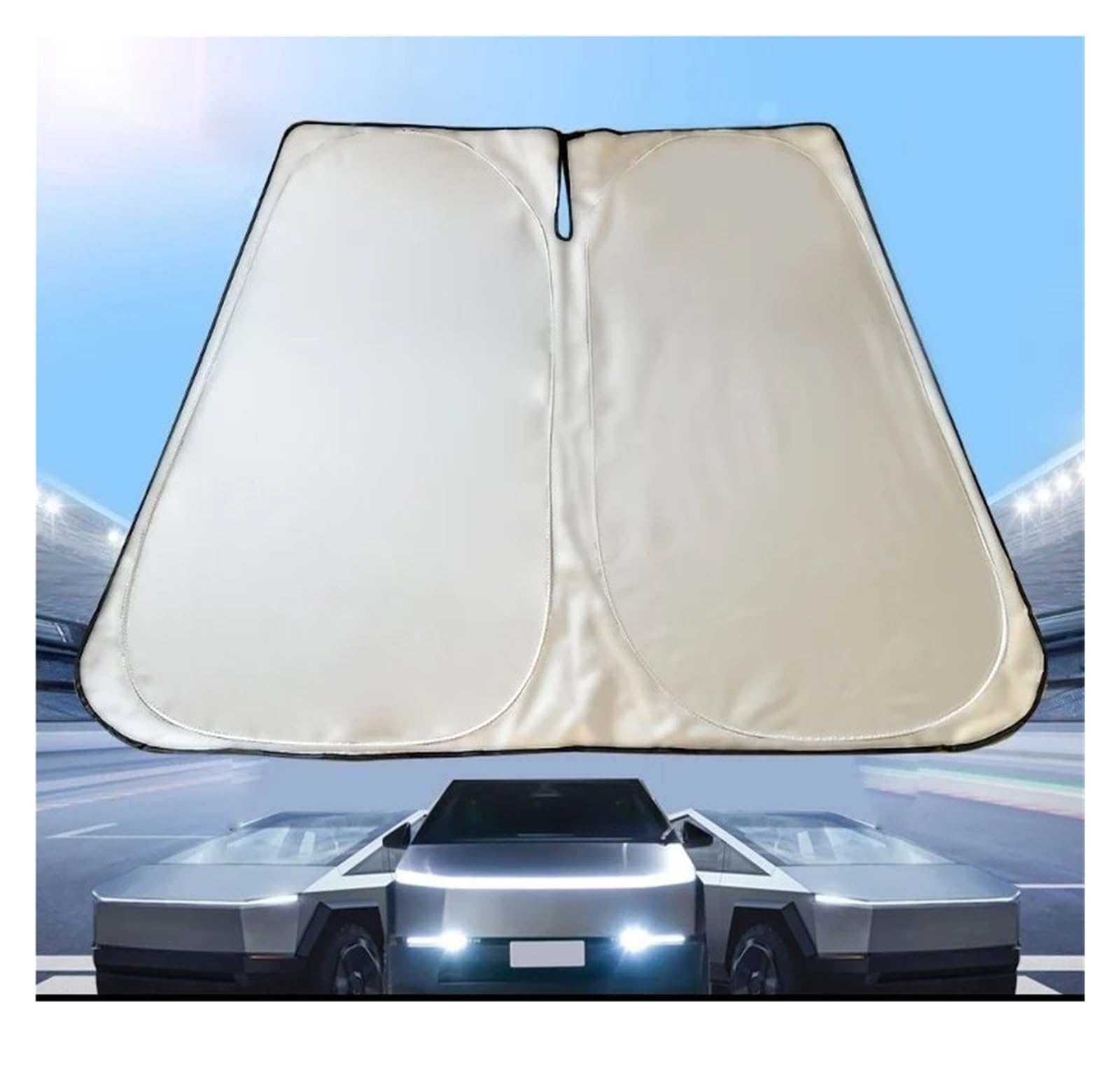 Sonnenblende Für Tesla Für Cybertruck 2024-2025 Frontscheibe Sonnenschutz Abdeckung Sonnenschutz Windschutzscheibe Visier Windschutzscheibe Klapp UV Schutz Autofenster Sonnenschutz Sonnenblende Für Tesla Für Cybertruck 2024-2025 Frontscheibe Sonnenschutz Abdeckung Sonnenschutz Windschutzscheibe Visier Windschutzscheibe Klapp UV Schutz Autofenster Sonnenschutz von KUVIEZ