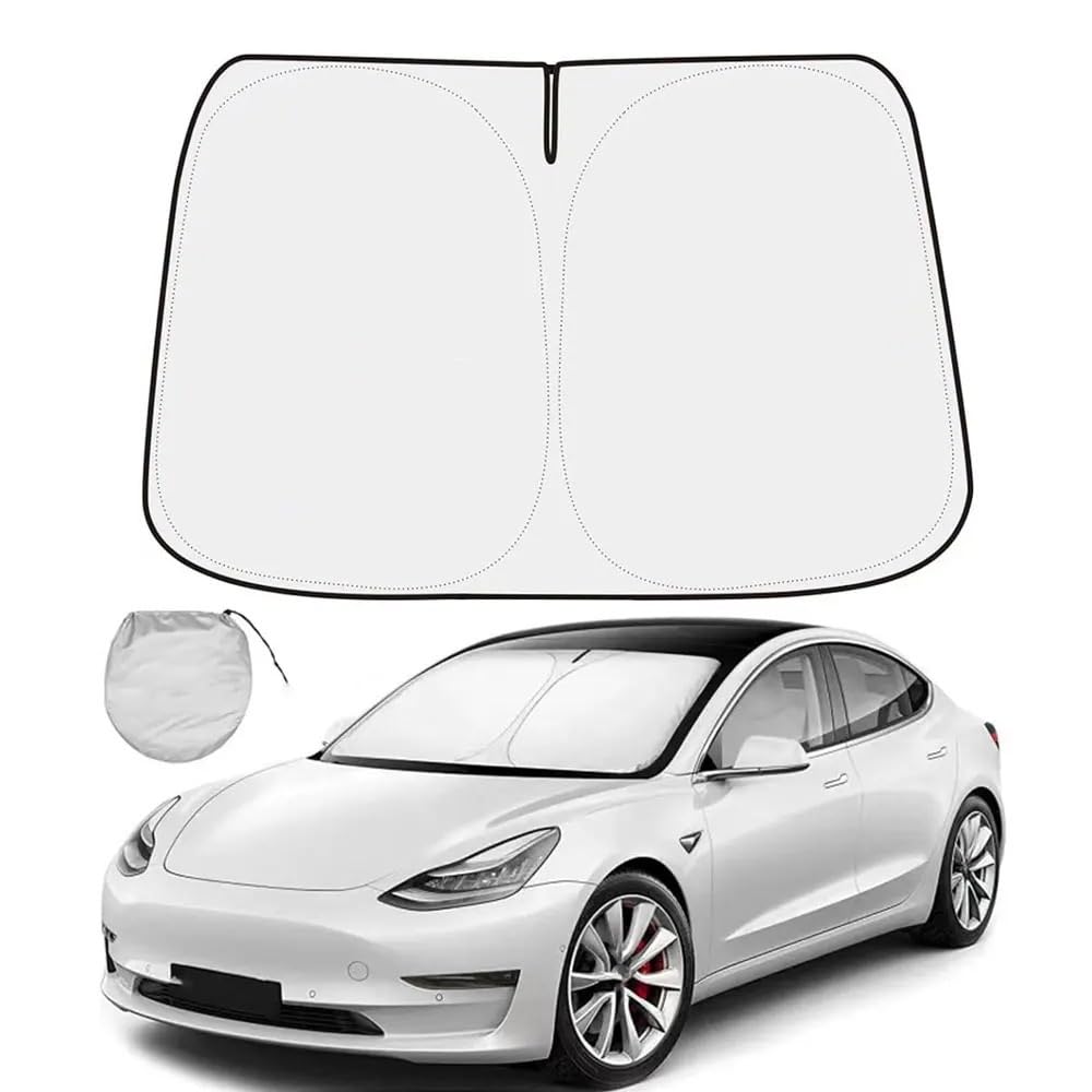 Sonnenblende Für Tesla Für Modell Y Für Modell 3 Highland 2017-2024 Sonnenschutz Eistuchschnalle Sonnenschutzglas Vorne Hinten Schiebedach Dachfenster Zubehör Autofenster Sonnenschutz(Windshield 3 Y) Sonnenblende Für Tesla Für Modell Y Für Modell 3 Highland 2017-2024 Sonnenschutz Eistuchschnalle Sonnenschutzglas Vorne Hinten Schiebedach Dachfenster Zubehör Autofenster Sonnenschutz(Windshield 3 Y) von KUVIEZ