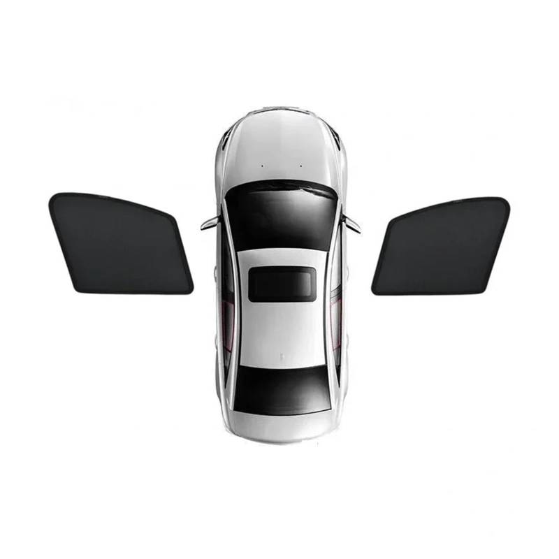 Sonnenblende Für Toyota Für Corolla E120 2002 2003 2004 2005 2006 2007 2008 UV Schutz Schild Anti Sonnenschutz Visier Windschutzscheibe Abdeckung Magnetische Autofenster Sonnenschutz(2PCS Front) von KUVIEZ