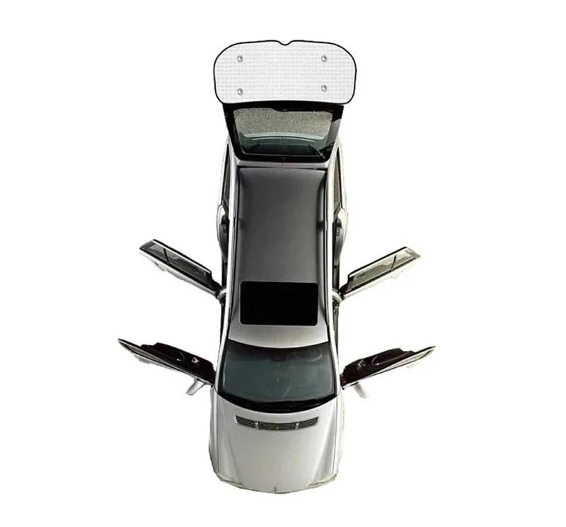 Sonnenblende Für Toyota Für RAV4 AX50 2019 2020 2021 2022 2023 2024 Auto Sonnenschutz Sonnenschutz Anti-Uv Fenster Visier Sonne Jalousien Abdeckung Innen Teile Autofenster Sonnenschutz(Rear Windshield von KUVIEZ