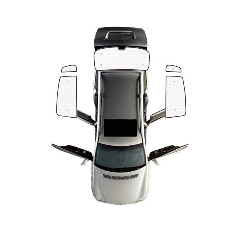 Sonnenblende Für VW Für Tiguan 5N Für MK1 2008 2009 2010 2011 2012 2013 2014 2015 Auto Sonnenschutz Auto Zubehör Sonnenschirm Windschutzscheibe Teile Autofenster Sonnenschutz(Rear sunshades) von KUVIEZ