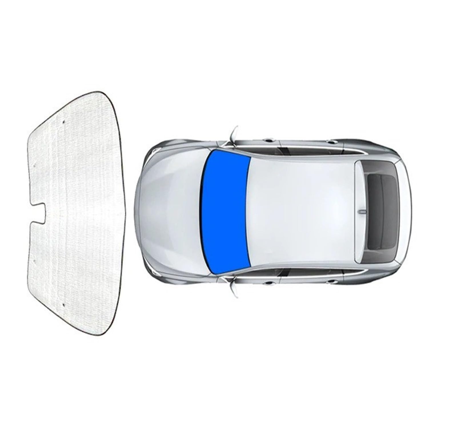 Sonnenblende Für Volvo Für XC90 2010-2025 Auto-Sonnenschutz UV-Schutzabdeckung Fenstervorhang Sonnenschutzvisier Windschutzscheibe Internes Autozubehör Autofenster Sonnenschutz(1pcs Front 15-25) von KUVIEZ
