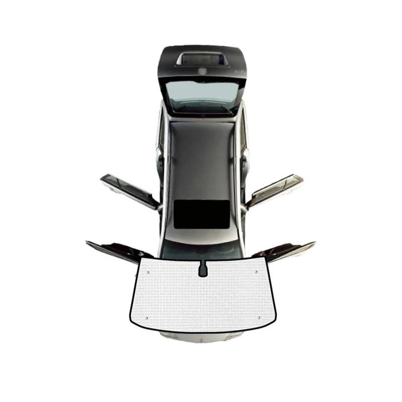 Sonnenblende Sonnenschutzabdeckung Für VW Für Transporter Für Caravelle Für Multivan Für Doubleback T5 Für SWB 03~15 Sonnenschutzfenster-Sonnenschutzabdeckungen Autofenster Sonnenschutz(Front Windshie von KUVIEZ