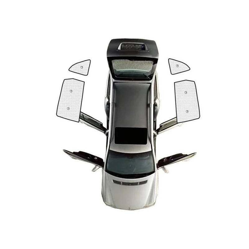 Sonnenblende Vollständige Abdeckung Sonnenschirme Für CR-V 2017~2021 2022 Für CRV Für CR V Surround Windschutzscheibe Windows Shaby Visier Innenzubehör Autofenster Sonnenschutz(Rear Windows) von KUVIEZ