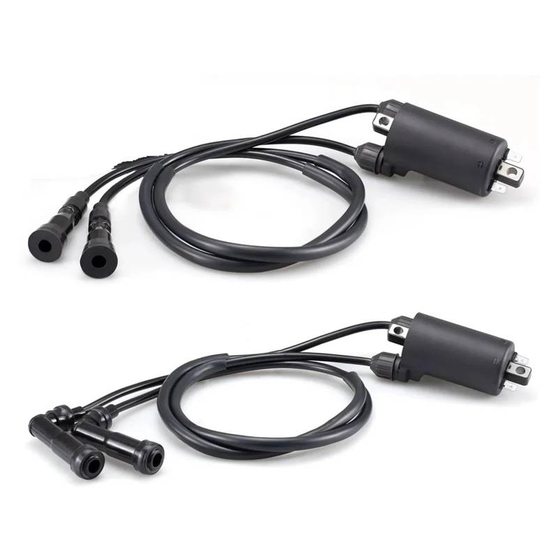 Zündspule Zündspulen 2 Pcs Zündspule & Kappen Für CB650 CB750 CB900 CB1000 1979-1983 Für Goldwing 1100 1200 GL 1100 1200 Für Nighthawk 650 750 von KUVIEZ