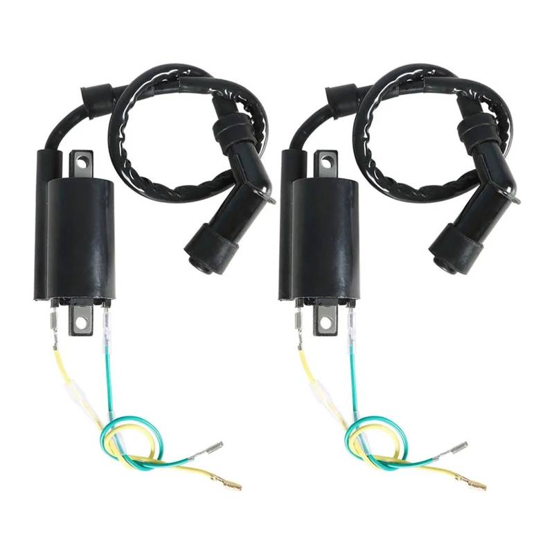 Zündspule Zündspulen 2er-Pack 12 V Zündspule Für CB350 CL350 SL350 CL450 CB450 CB500 CL500 von KUVIEZ