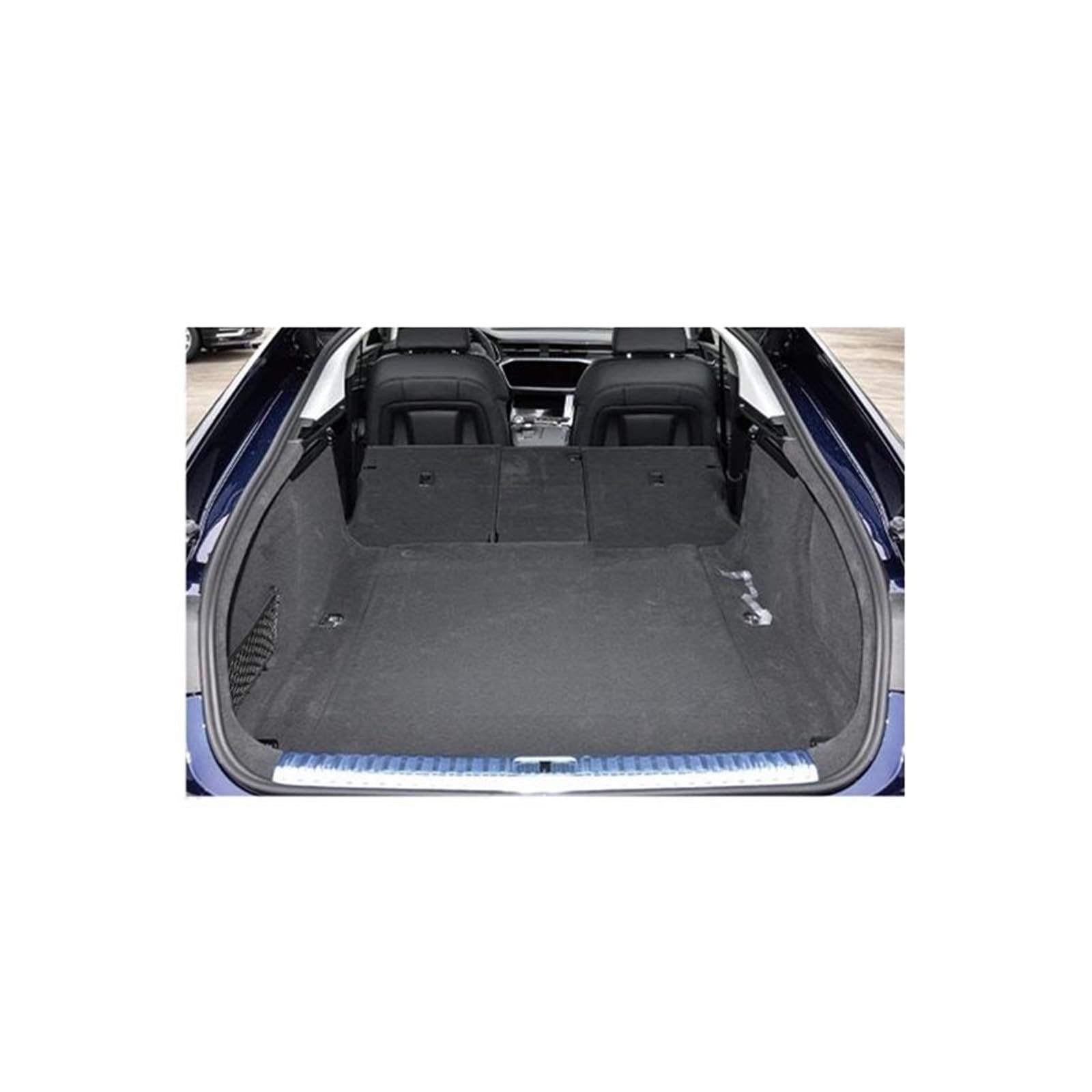 KUWAYO Passend for Audi A7 2019 2020 2021 2022 2023 2024, hintere Laderaumabdeckung, Teppichunterlage, Heckkofferraumwanne, Innenausstattung, Kofferraummatte(Detailed Description) von KUWAYO