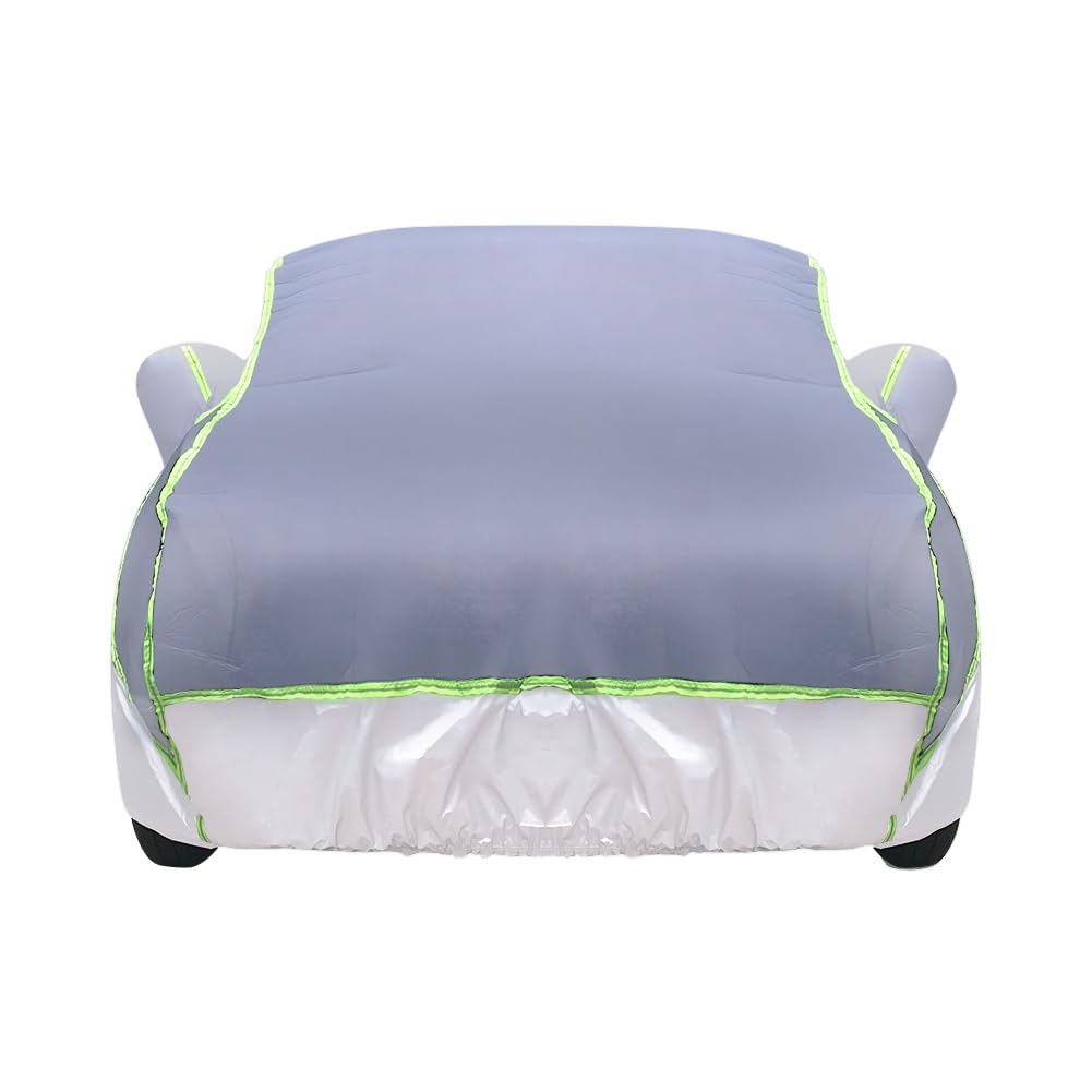 Hagelschutzplane Kompatibel Mit Suzuki Vitara SUV 2015-2024, Allwetter-Plane Winddicht Schneefest Wasserdicht(Gray) von KV-OOGG