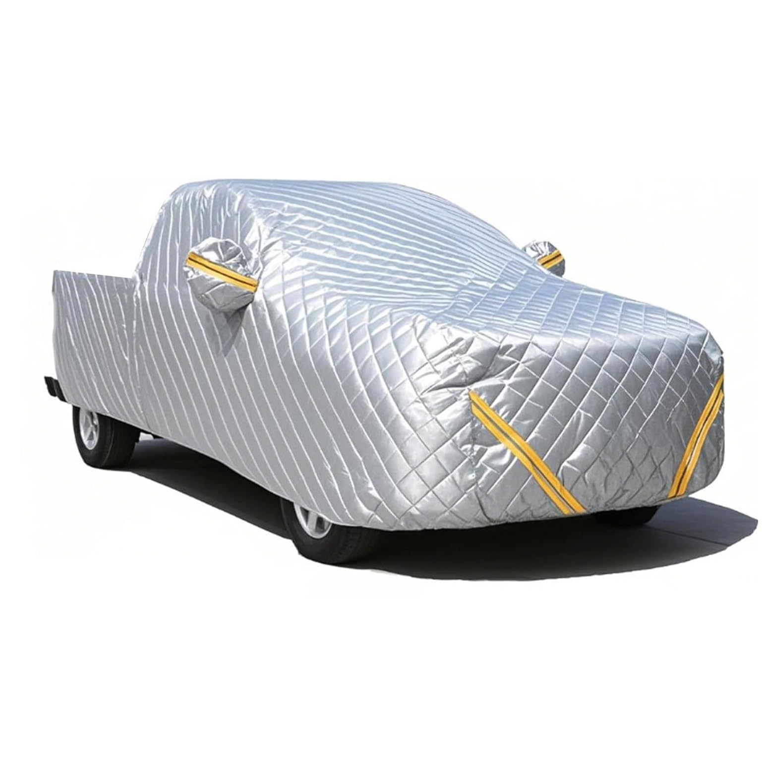 Pickup-Autoabdeckung Kompatibel Mit Mitsubishi L200, Wind- Und Regendichte Plane Für Den Außenbereich(Silver) von KV-OOGG