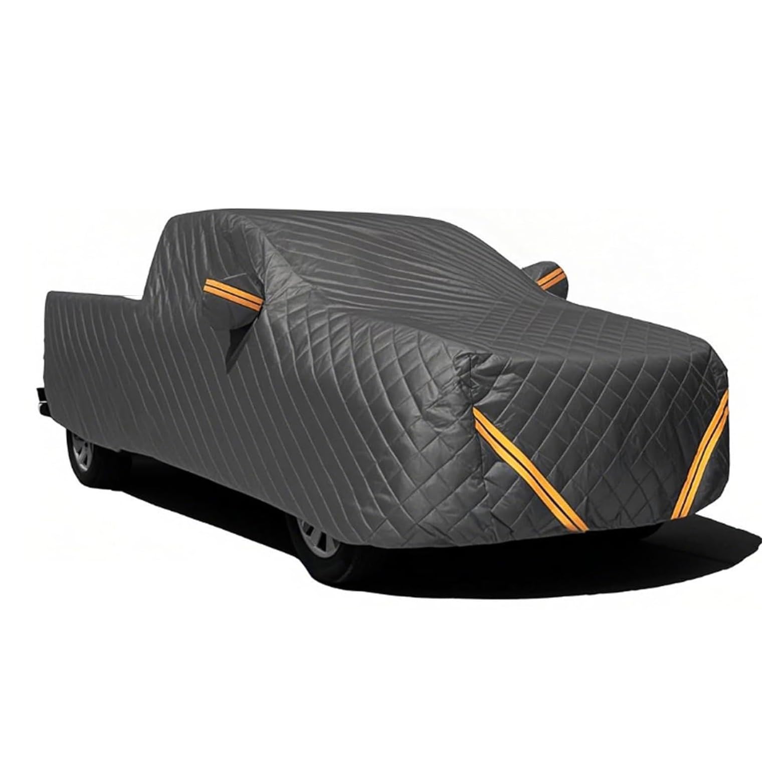 Pickup-Autoabdeckung Kompatibel Mit Nissan NP300, Wind- Und Regendichte Plane Für Den Außenbereich(Black) von KV-OOGG