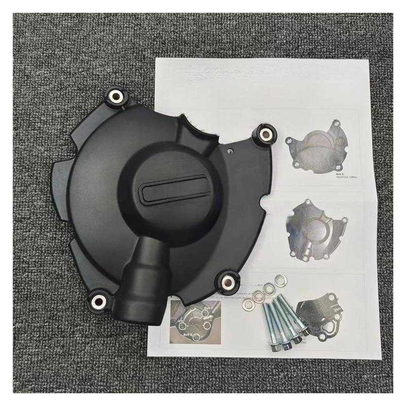 Motor Stator Abdeckung FÜR Yam&aha YZF R1 R1M 2015 2016 2017 2018 2019 2020 2021 2023 Motorrad Zubehör Motor Abdeckung Set Fall von KVEVBCFI