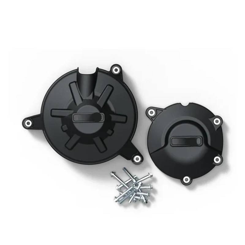 Motor Stator Abdeckung Für Apr&Ilia RSV4 Motorschutz Tuono V4 Motorabdeckung Motorradschutzabdeckungen Schutzhüllen-Set 2021 2022 2023 2024 von KVEVBCFI