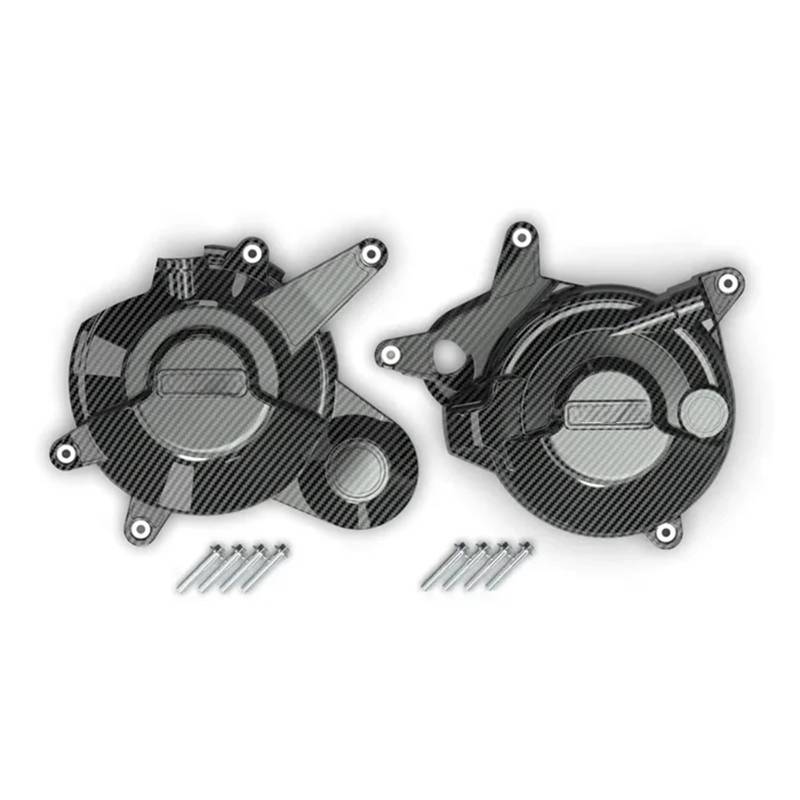 Motor Stator Abdeckung Für CRF1100L 2020 2021 2022 2023 2024 (Kein DCT) & CRF1100L Adventure Sport (Kein DCT) Motorschutzabdeckung von KVEVBCFI