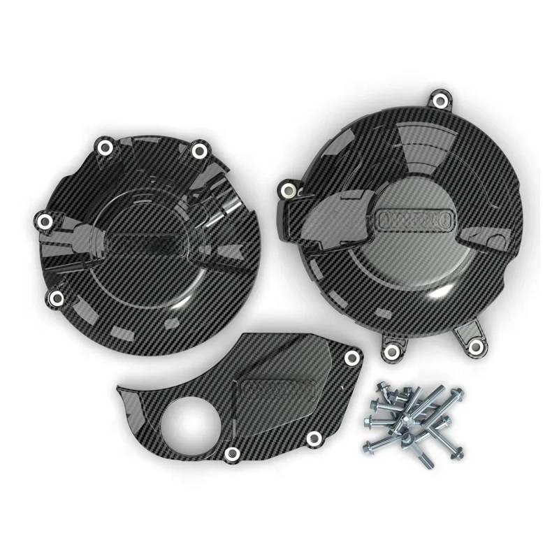 Motor Stator Abdeckung Für Duc&ati Monster 659 2018-2021 Monster 797 Plus 2017-2021 Motorrad Motor Abdeckung Kupplung Abdeckung Schutz Set Zubehör von KVEVBCFI