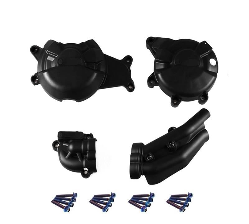 Motor Stator Abdeckung Motorrad Motor Abdeckung Schutzhülle Für Yam&aha R7 MT-07 Tracer 700/900GT SXR700 Motor Abdeckungen von KVEVBCFI