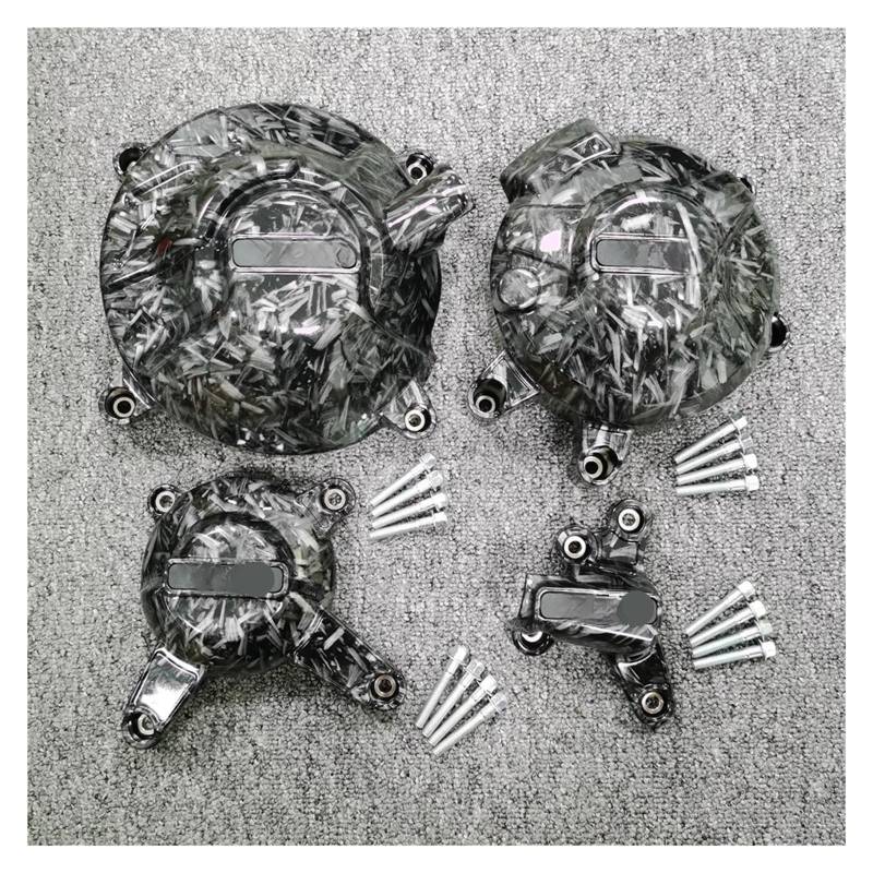 Motor Stator Abdeckung Motorräder Motor Schutzhülle Für Yam&aha MT-09 FZ-09 Tracer & Scrambler 2014-2020 XSR900 2015-2020 Carbon Faser Druck von KVEVBCFI