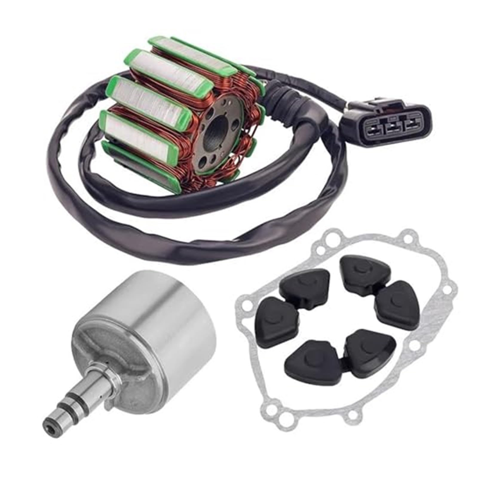 CDI Zündspule Für YZF R1 2004-2008 Für FZ8 Für FZ8N Für FZ8S Für FZ1 Für FZ1 N Für FZ1 S Motorrad-Statorspule Magneto-Stator-Zündspule(E-1 Set) von KVGAEANDNK