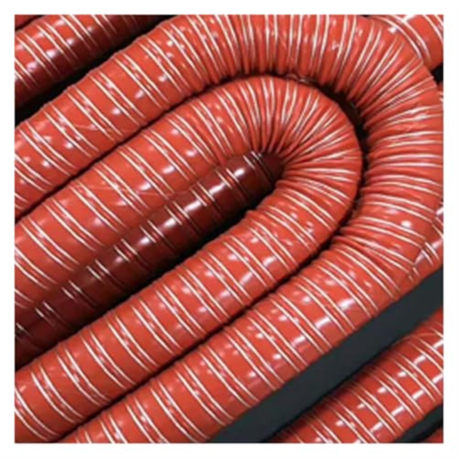 Für Ansaugfilter 2M 25/32/38/42/45/51/63/76/80mm Motorhauben-Luftansaugrohr 1m Luftführungsschlauch Rohr Flexibles Filterrohr Automobil Auto Ansaugschlauch(‎32mm) von KVGAEANDNK