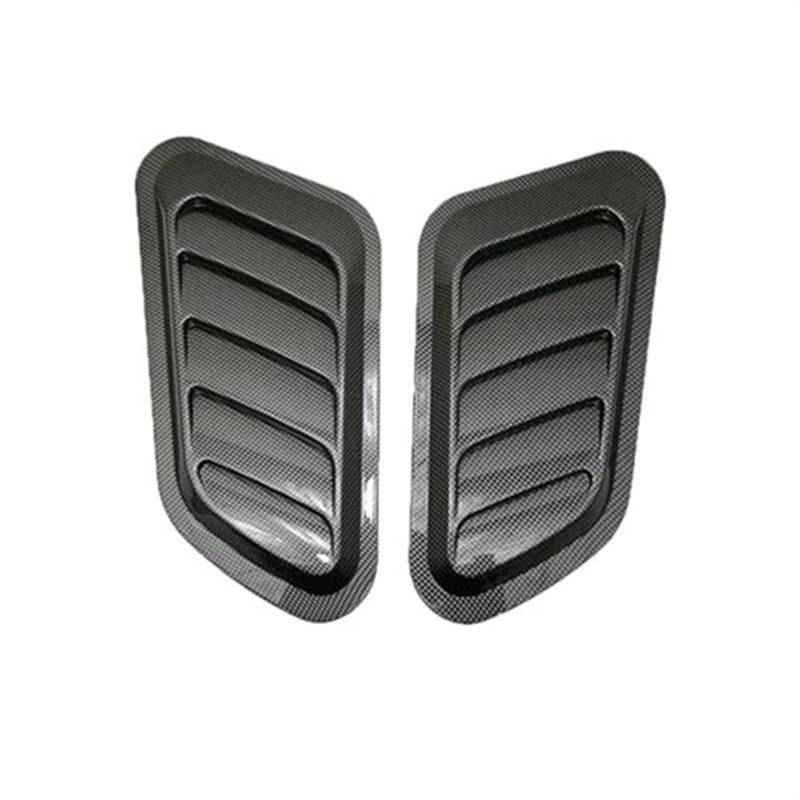Für F32 F33 F36 4-Serie 420i 430i 440i 2016 2017 2018 2019 2020-2022 auto Front Motorhaube Haube Vent Lufteinlass Abdeckung Luftstrom Auto Ansaugschlauch(Black) von KVGAEANDNK