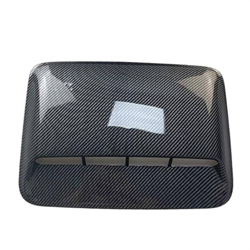 Für Jeep Für Wrangler Für Niva Für Lada 4x4 Für Tuning JK Für Defender Auto Hood Scoop Vents dekoration Abdeckung Auto Ansaugschlauch(‎Carbon) von KVGAEANDNK
